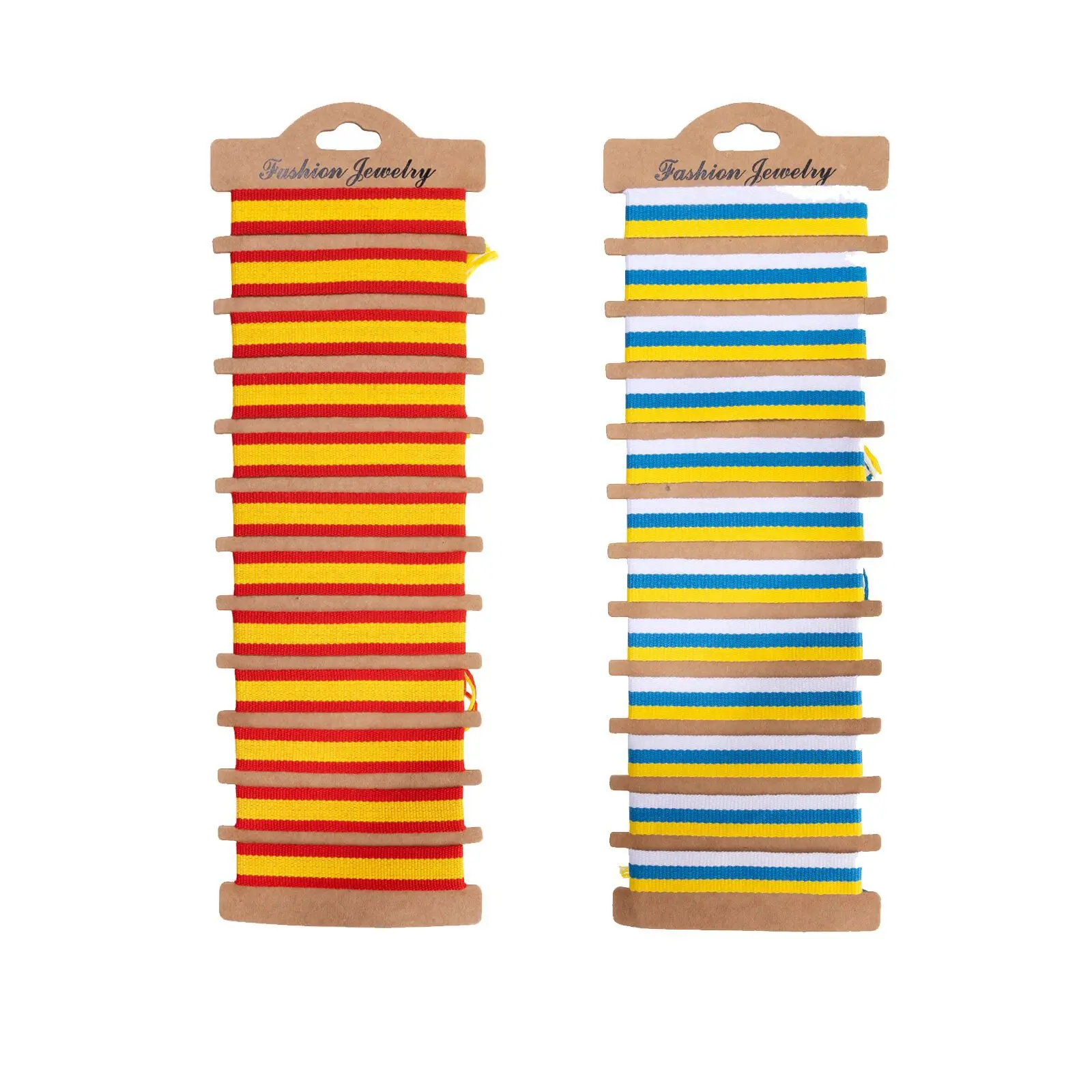 12PCS/set Spanish Flag Bracelets, Handmade Woven Adjustable Wristband for Women Men, Personalized Party Favor Jewelry Gift