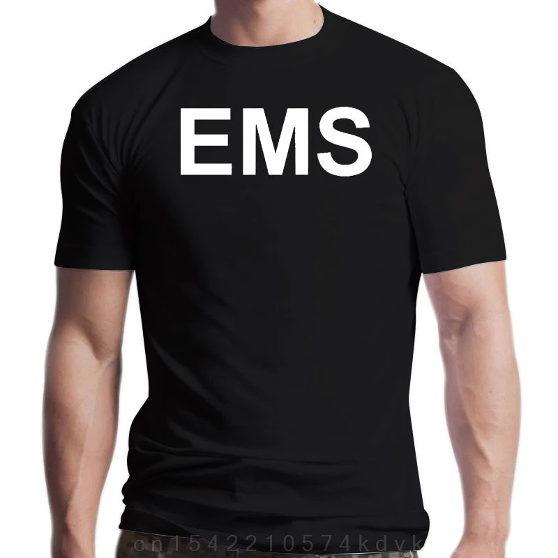 New EMS  T-Shirt Emergency Medical Services Service  Shirt S-5XL