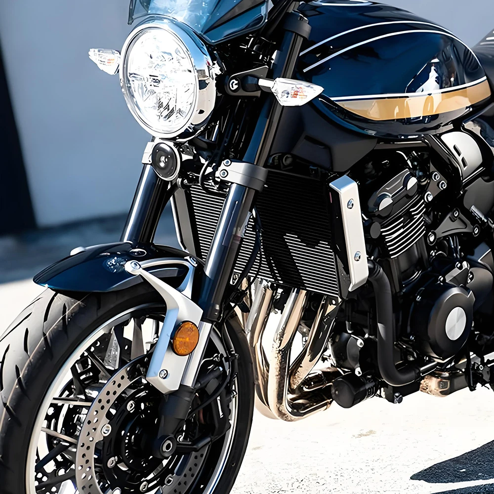 ملحقات الدراجة النارية دعامة الحاجز الأمامي لـ Kawasaki Z900RS 2018-2025 دعامة حماية الطين Z900 RS Z 900 RS 2024 2023 2022 2021