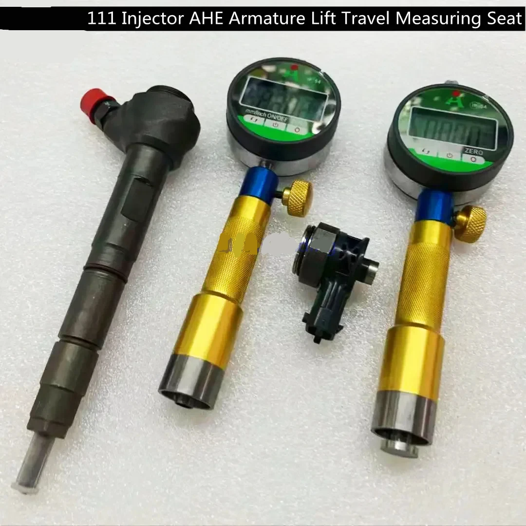 

2Pcs Seat Diesel Common Rail Injector AHE Armature Lift Travel Solenoid Valve Measuring Repair Tool for Bosch 111