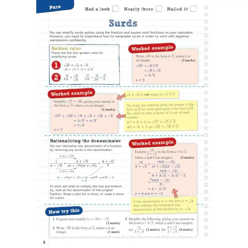 دليل مراجعة Pearson Edexcel A Level Maths Revision Guide بما في ذلك مسابقة مراجعة عبر الإنترنت ومقاطع الفيديو لامتحان 2025 و2026 #5