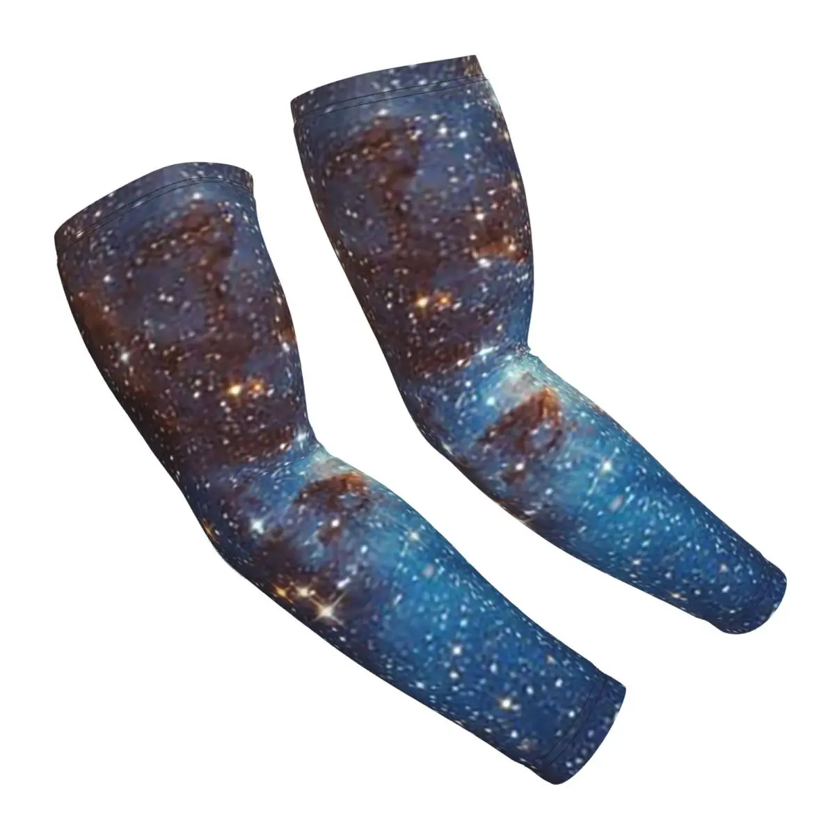 

Синяя туманность, звезды, космические рукава для мужчин и женщин, защита от солнца и ультрафиолета, татуировка, спортивное охлаждение, езда на велосипеде