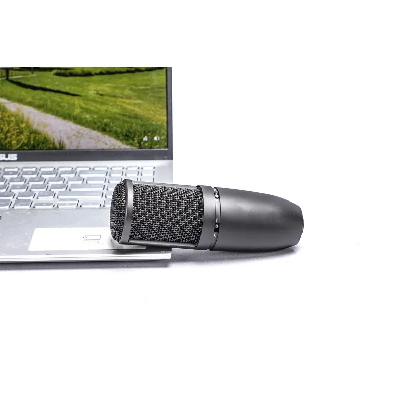 High-performance general-purpose condenser recording microphone, noise reduction, lightweight design, omnidirectional