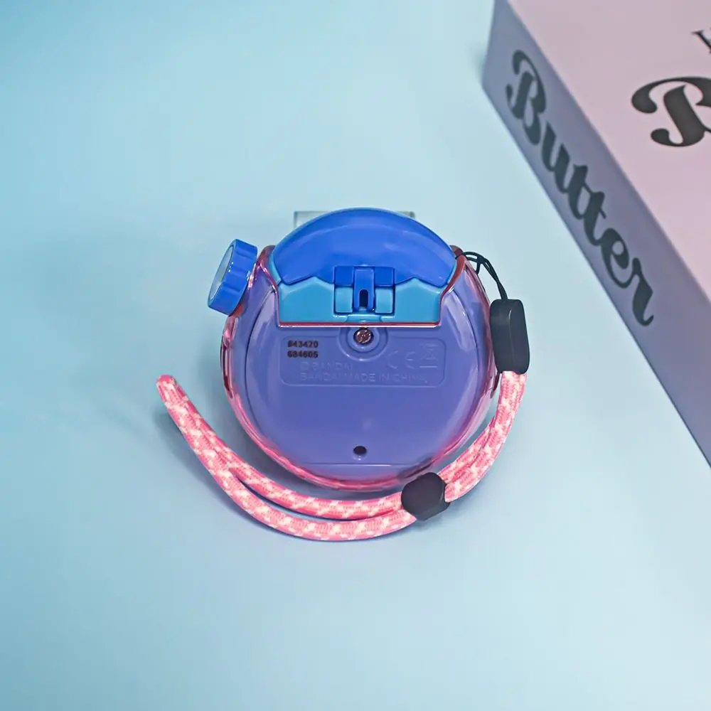 Transparent Protective Case Dustproof Crystal PC Hard Shell with Lanyard Anti-Scratch Clear Cover for Tamagotchi Paradise