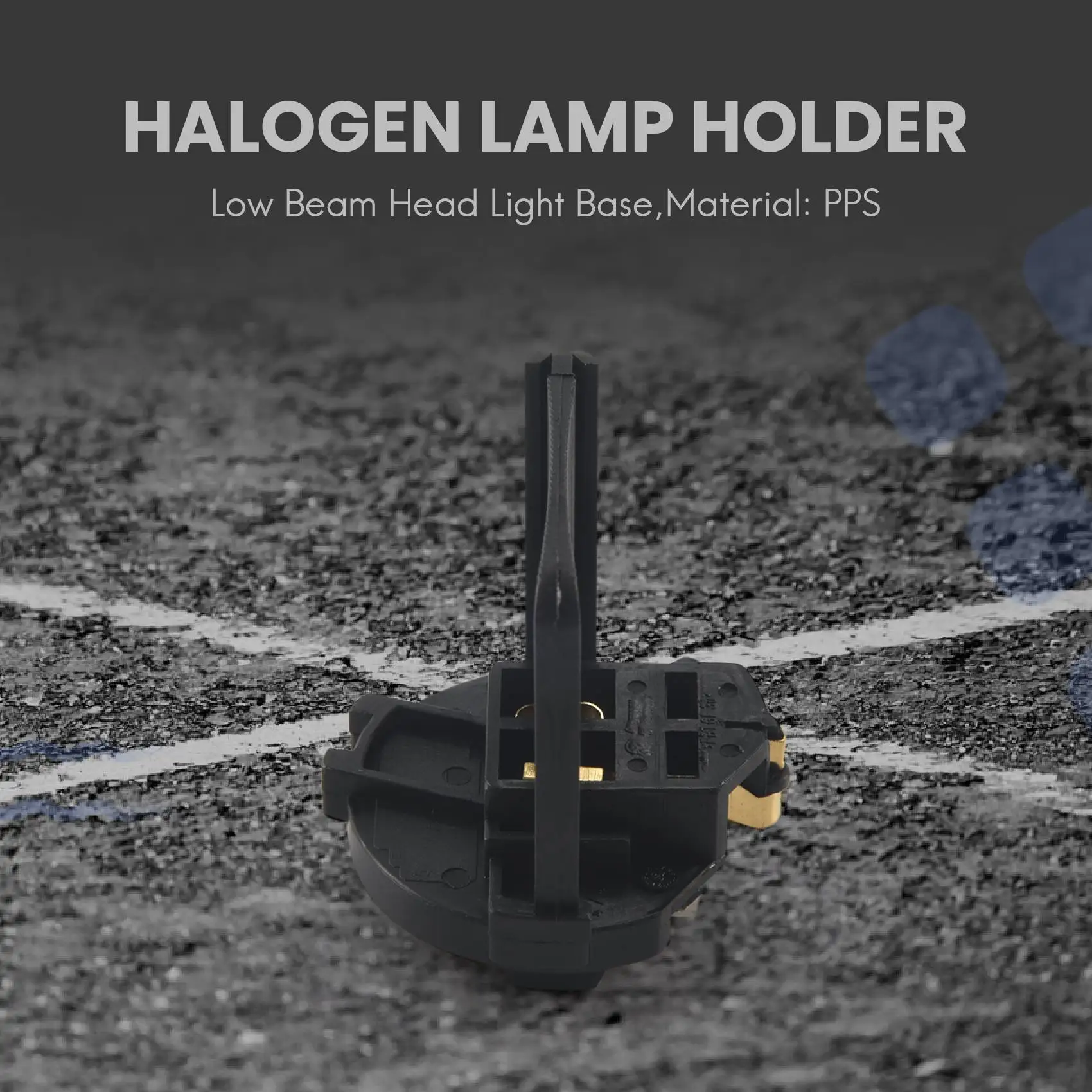 Halogenowy uchwyt lampy martwa wiązka głowica podświetlana podstawa do golfa 6 MK6 7 MK7 Tiguan do Touran Sharan Scirocco R GTS 5 k0941109