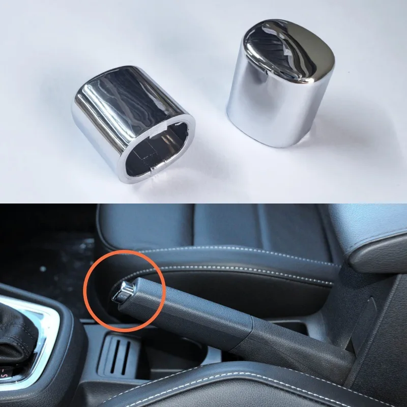 5Pcs Suitable for Volkswagen Bora Golf Lavida Beetle Handbrake Car with Illuminated Cap Handbrake Release Button 1J0711323D