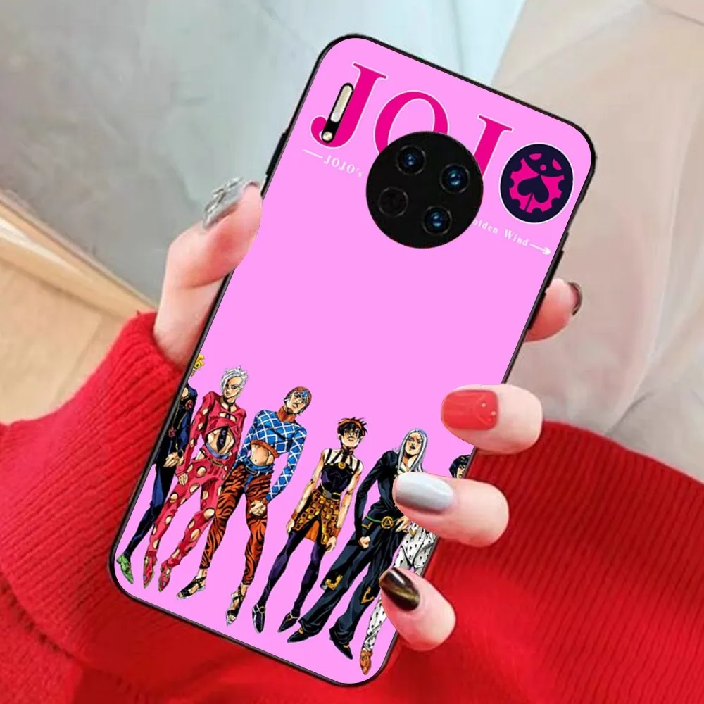 Casing ponsel Anime Petualangan Aneh JoJo untuk Huawei Mate 10 20 30 40 50 Lite Pro Nova 3 3i 5 6 SE 7 Pro 7SE