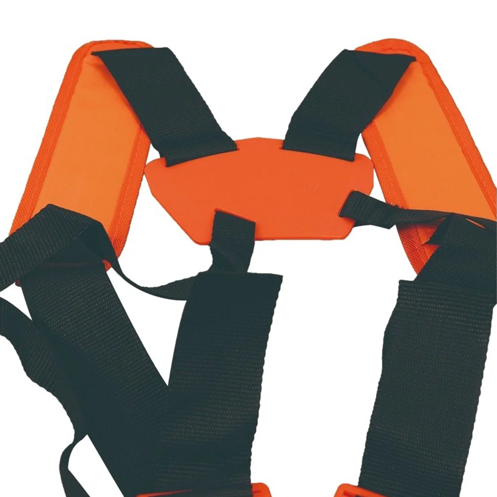 1pc Mower Double Shoulder Strap Adjustable For Brush Cutter Trimmer Grass Trimmer Strap Double Shoulder Strap Garden Power Tool
