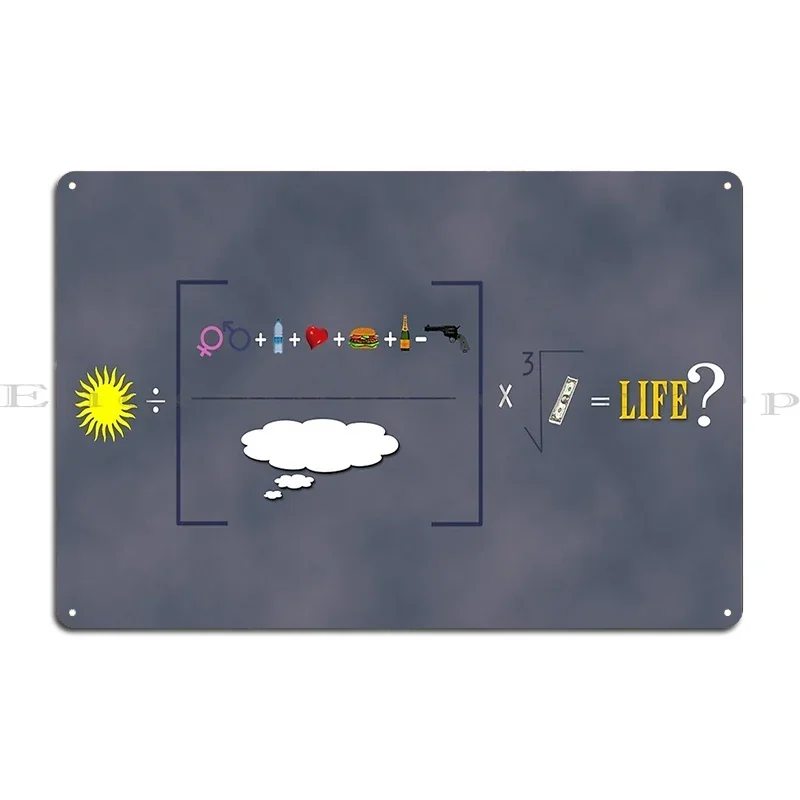 Equation of Life broil king Looking At Barbecue Pulling Bbq pliers Metal Decor Garage Wall Pub Classic Tin Sign Poster