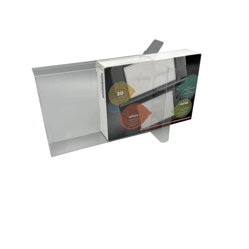 Clear Protection Box for New 3DS XL Regular Edition US Version Collection Display Storage Case