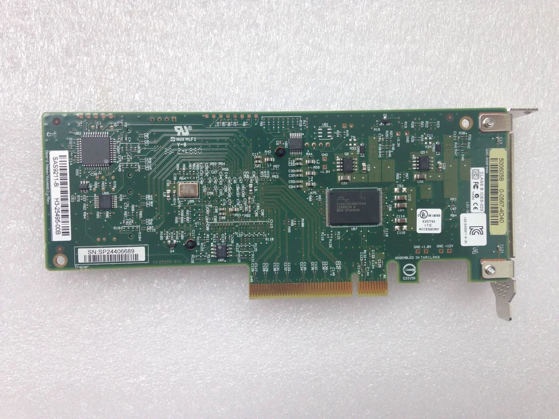 Para tarjeta controladora LSI Logic MegaRAID SAS 9211-8i 8 puertos 6 Gb/s tarjeta HBA