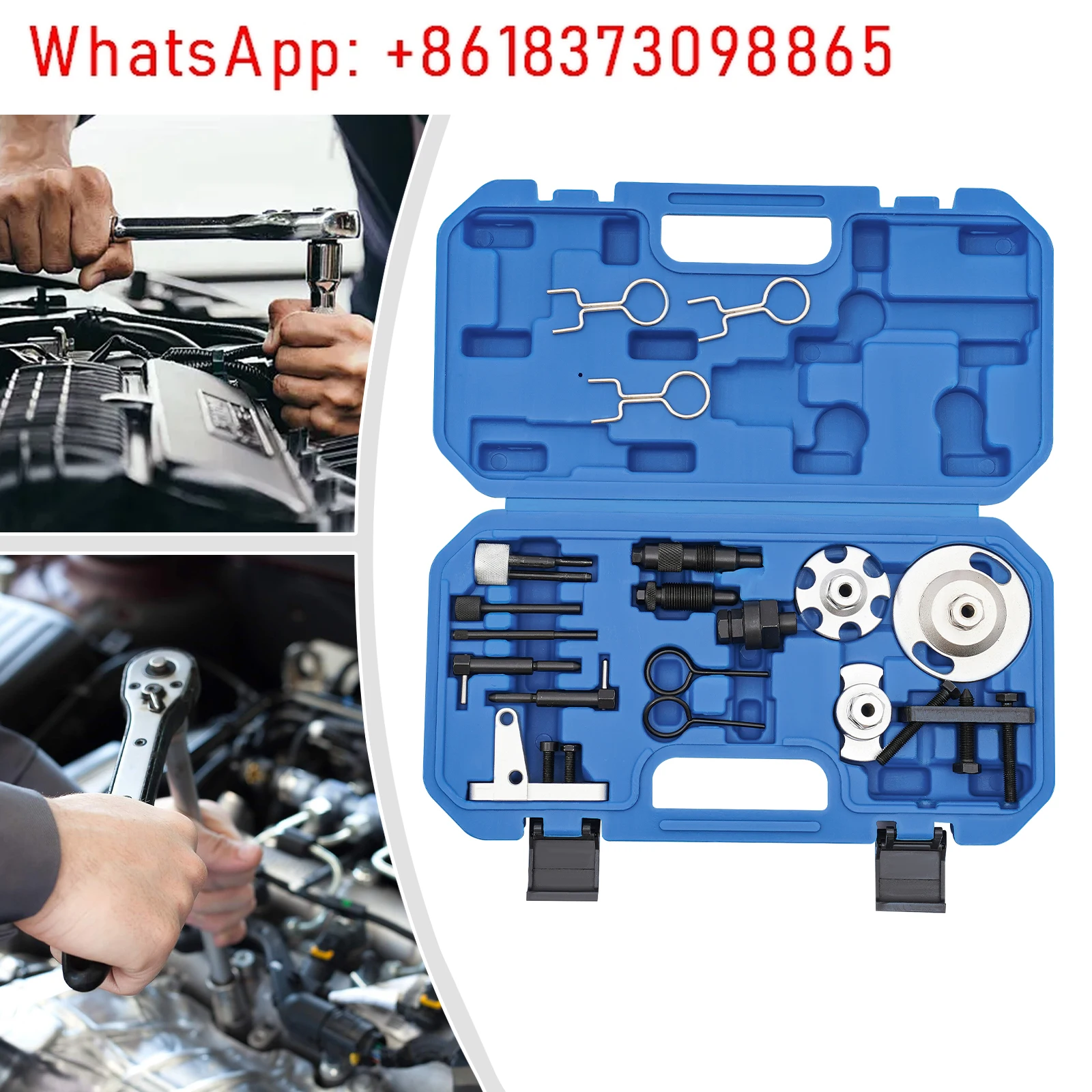 

Diesel Engine Timing Tool Toolbox Kit 2.7D, 3.0D TDi V6 Diesel Motor