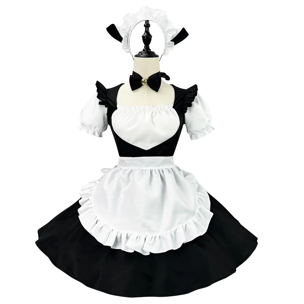 

Women Cosplay Cute Lolita Cat Maid Waitress Costume