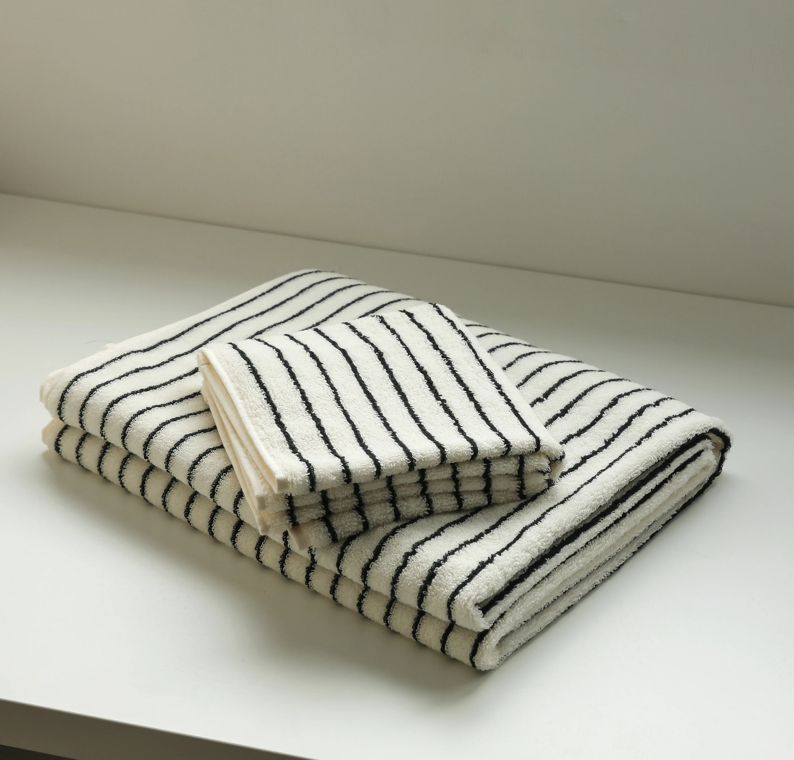 New pure cotton classic fashion striped combed cotton towel bathroom skin-friendly absorbent bath towel towel