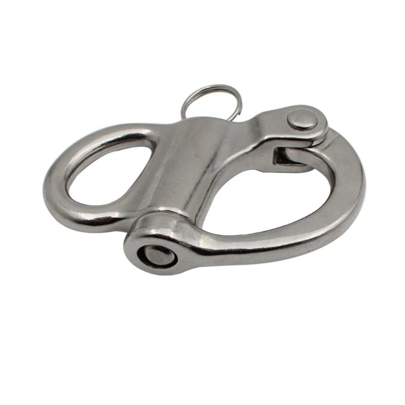 A70F Thép không gỉ Shackle 35/52/69/96mm Xếp đôi chân toàn Xếp khay toàn