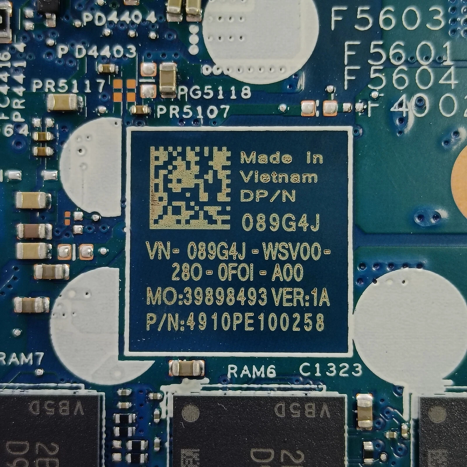 089G4J 00M12F للكمبيوتر المحمول Latitude 5330 اللوحة الأم 203101-1 i3-1215U 16GB