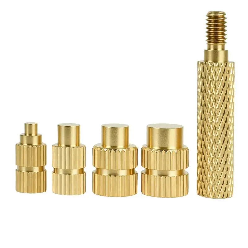 New Heat Set Soldering Iron Tip Head Insert M2-M6 Hot Melt Brass Embedded Thread Nut Kit For Plastic Soldering
