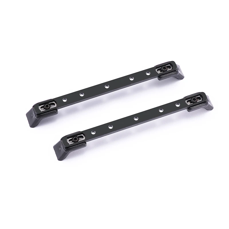 Abum-porta-bagagens rack de teto trilho de fixação para 1/24 rc rastreador carro axial scx24 wpl c14 c24 xiaomi jimny peças de atualização