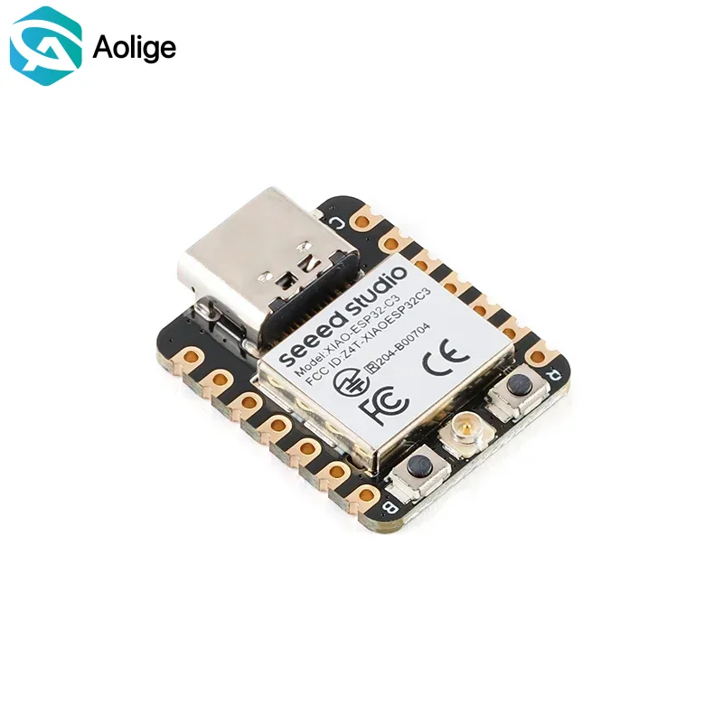 2pcs Seeed Studio Seeeduino XIAO ESP32-C3 | WiFi Bluetooth 5.0 Mesh Dev Board 4MB Flash 400KB SRAM Works with Arduino
