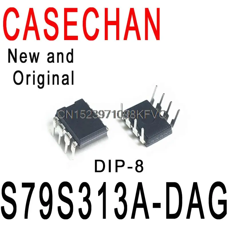 5PCS New and Original ST9S313-DAG S79S313C-DAG DIP-8 Power Chip In Stock IC S79S313A-DAG