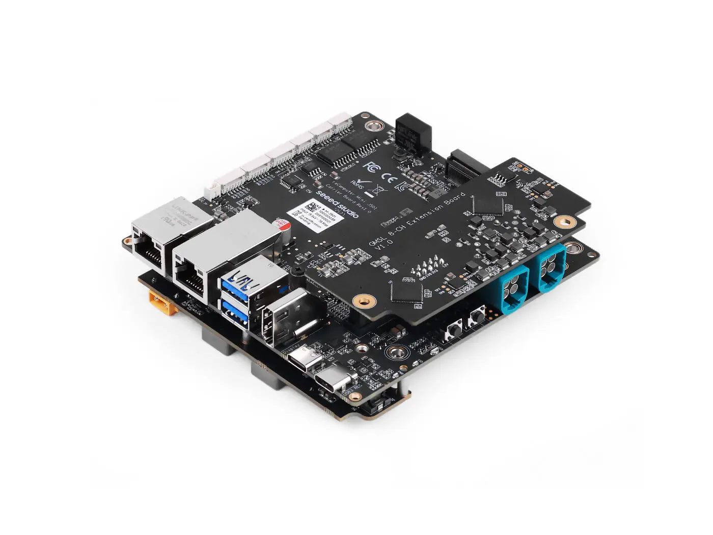 100020039 ReComputer Mini J501 Carrier Board for Jetson AGX Orin with GMSL Extension Development Tools Development Board