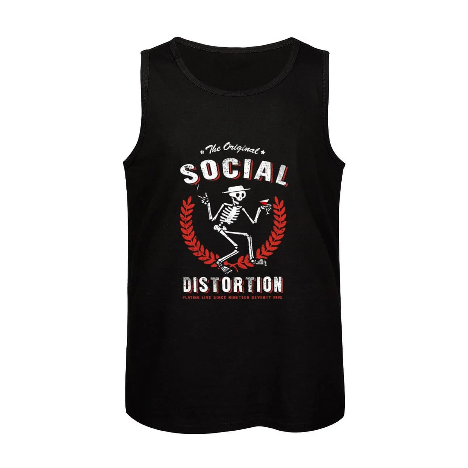 The Original Social Distortion - Playing Live Since Nineteen Seventy Nine Tank Top Body man gym t-shirts fitness