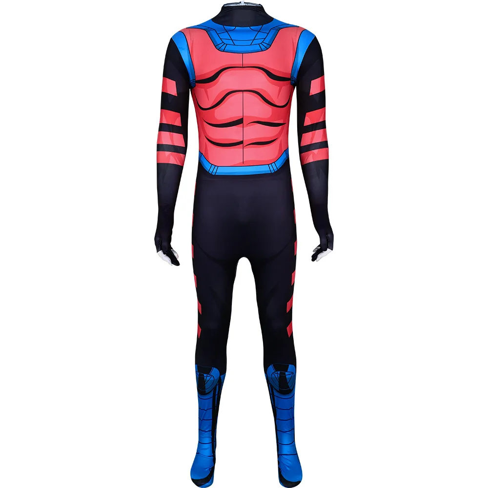 

1997X-MenX Gambit Комбинезон Боди Косплей Костюм Хэллоуин Костюм Маскарад Карнавальные Вечерние Наряды для Взрослых Детей