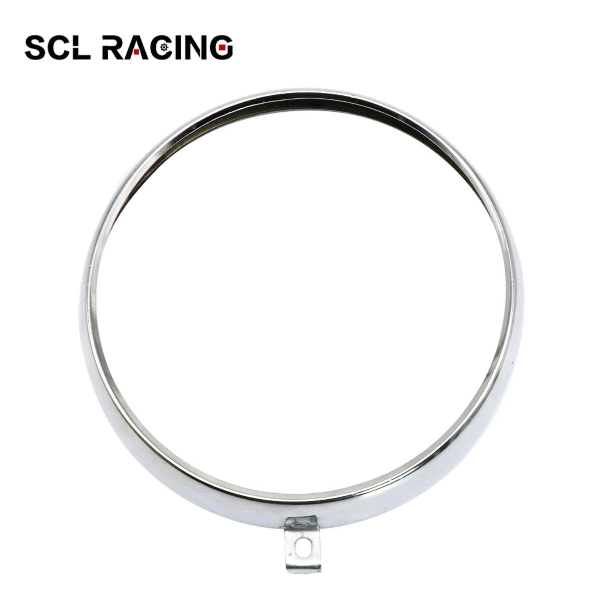 SCL Racing Retro Ural CJ-K750 Motor Original Headlights Frame For R1 R12 R 71 M1 M72 Chromed Headlight Ring Headlights Frame