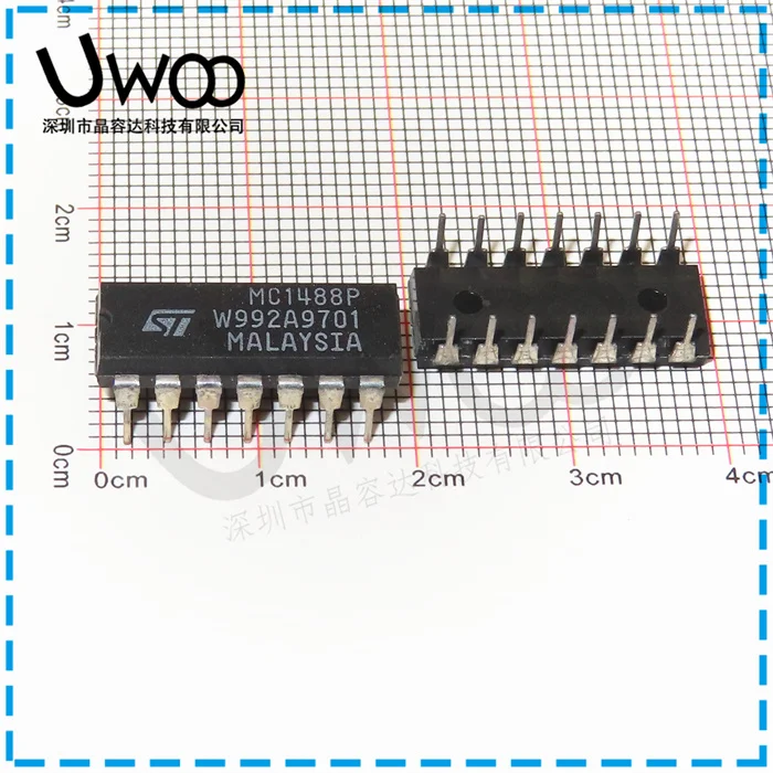 100% الأصلي الجديد MC79M12CT 79M12 0.5A -12V TO220 MC1488P 1488P DIP-14 #4