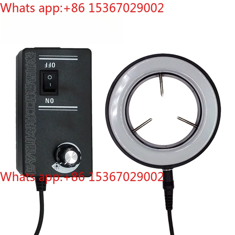 

Светодиодный дополнительный источник света для промышленной камеры микроскопа, источник света для микроскопа механического зрения