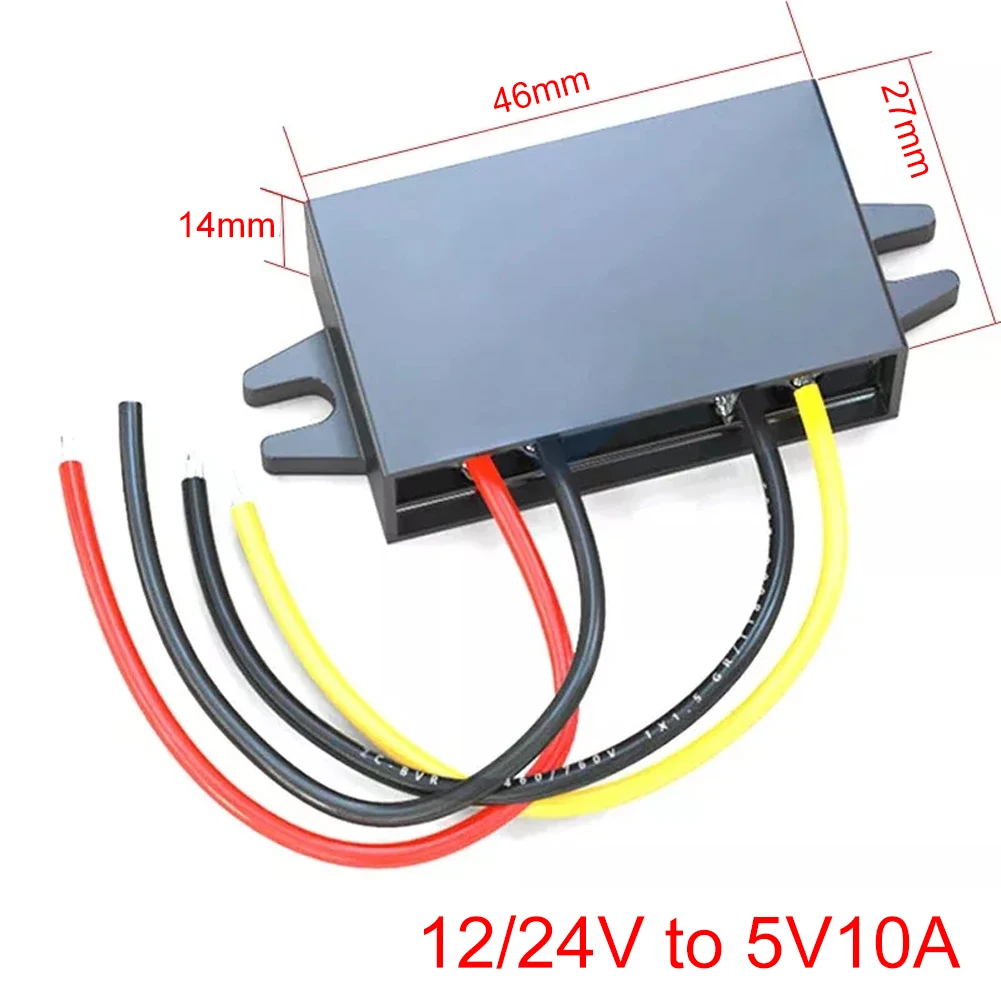 Voltage Reducer Convert DC 12V to DC 5V Power Supply for Microcontrollers and LED Strips with Safe Operating Features