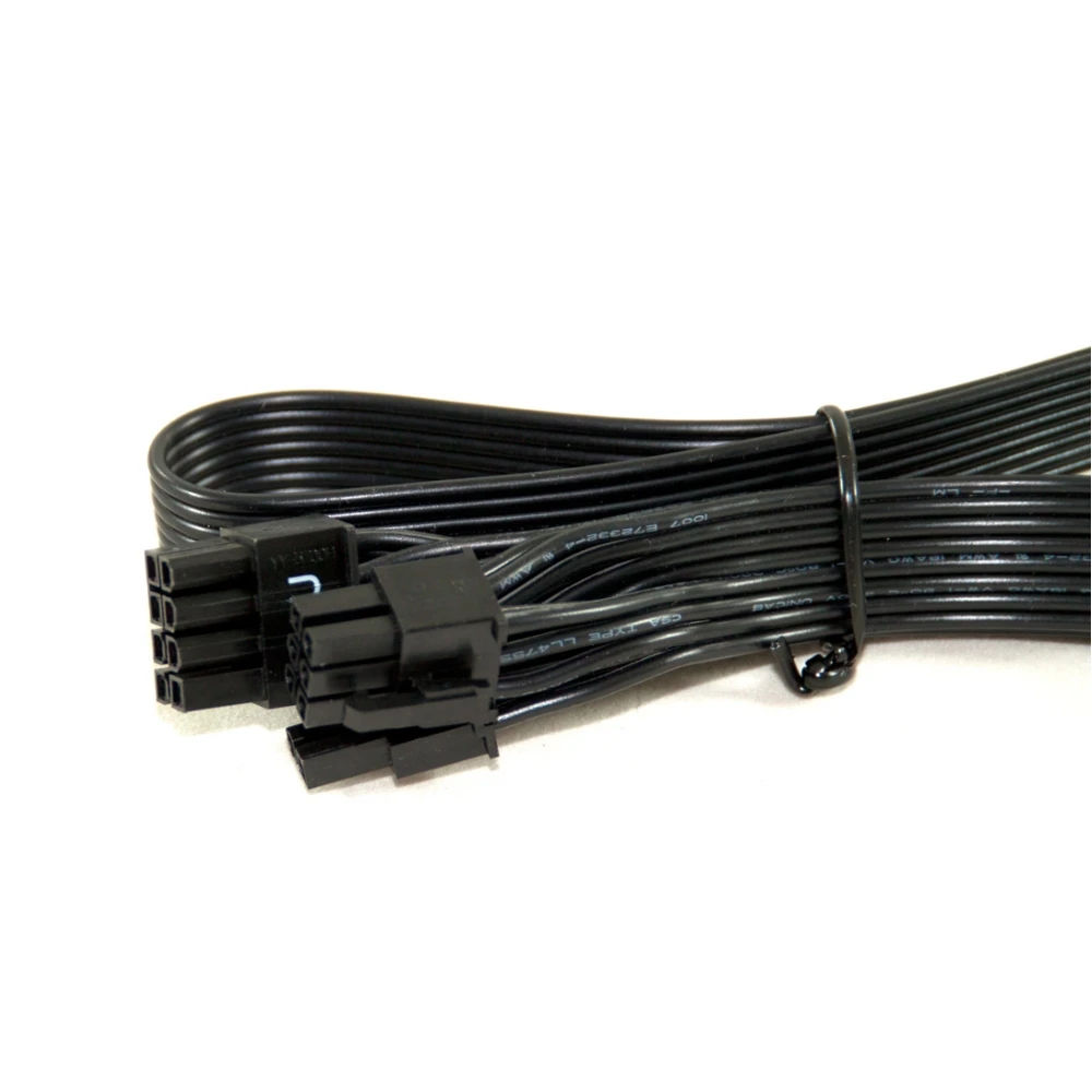 كابل طاقة PCIe Dual 8Pin 6+2Pin GPU لـ Corsair CS450M، CS550M، CS650M، CS750M، CS850M Gold Type3، 60+20 CM18AWG