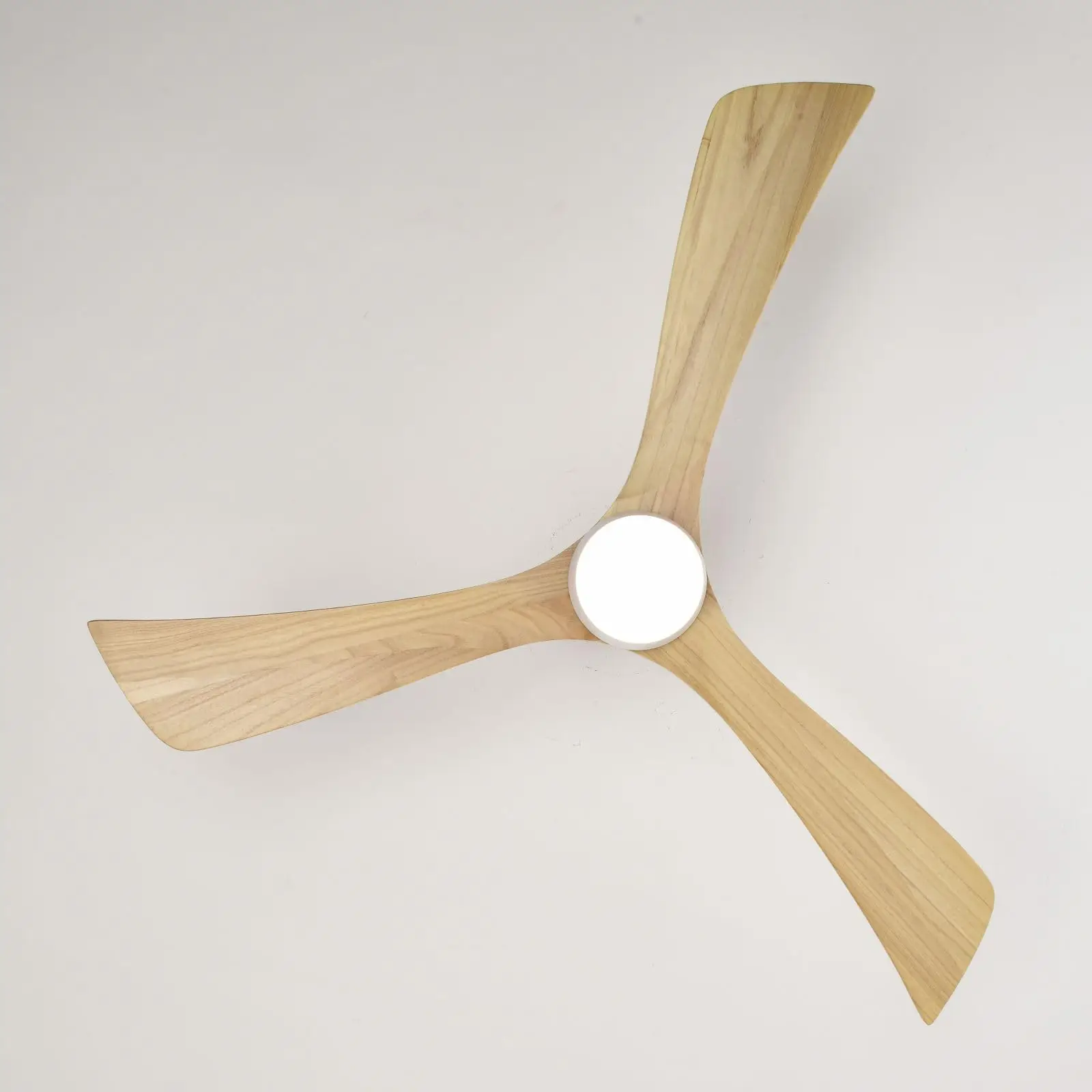 

Solid Wood Ceiling Fans With Lights With 6 Speed Quiet DC Motor 3 Blade Propeller Smart Ceiling Fan Indoor Living Room Bedroom