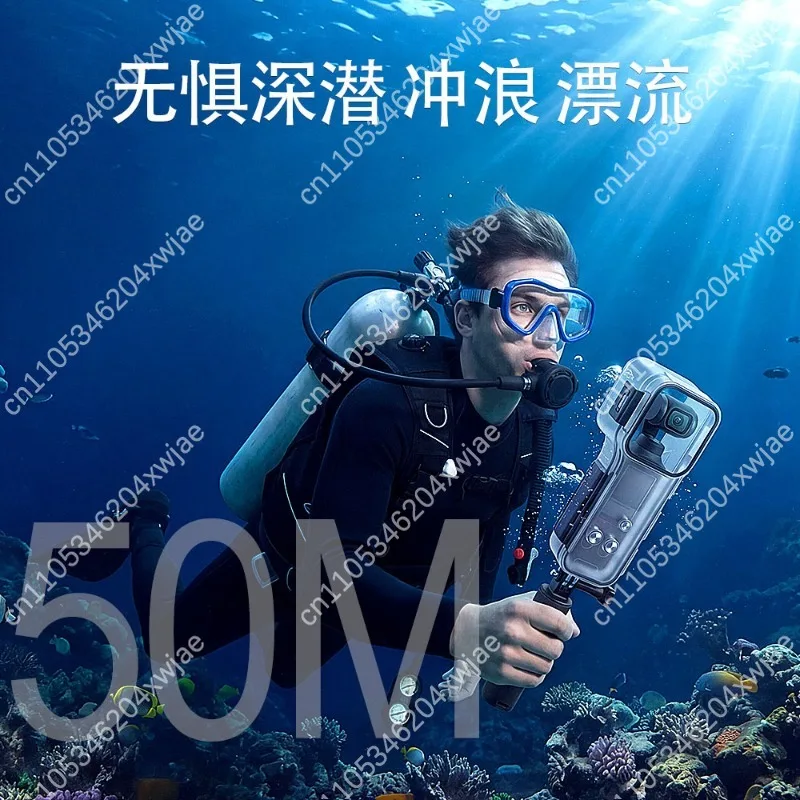 Underwater Camera Housing Waterproof Case 40M Dive Shell High Clarity Anti Fog Protective Cover