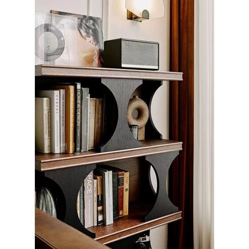 Bücherregal Mehrschichtiges Bücherregal Wohnzimmervitrine Eingang Zuhause Aufbewahrungsschrank Arbeitszimmer mehrschichtig