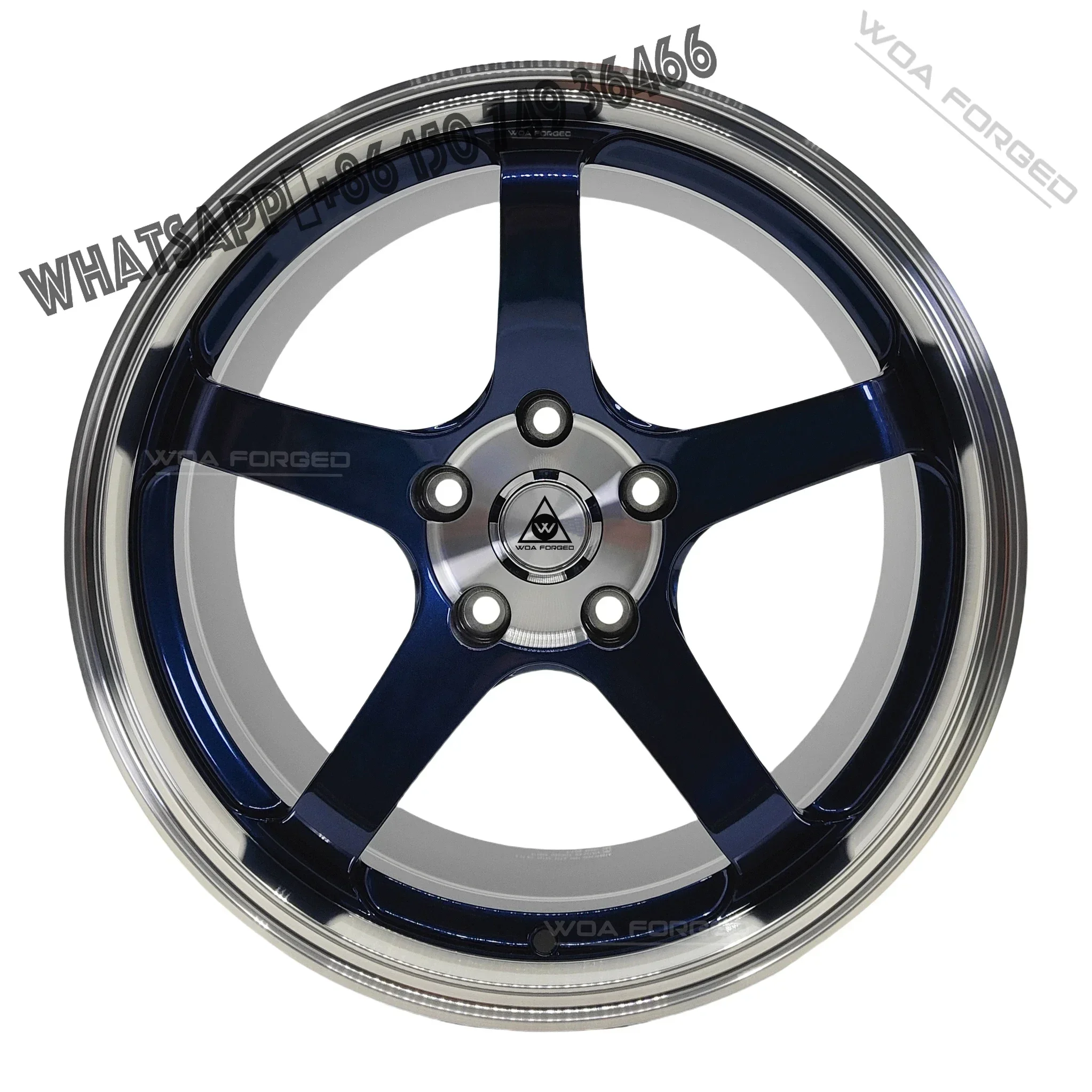 6061-T6 High quality custom blue forged advan GT wheels 17 18 19 20 21 22 Inch 5X114.3, for Nismo 350Z 370Z GTR R32 R33 R34 R35
