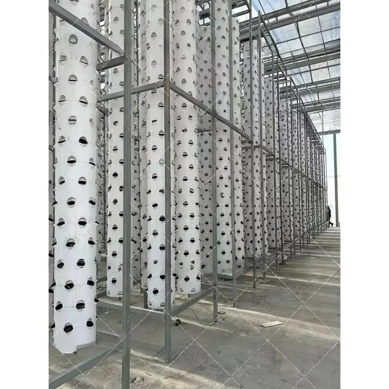 

High Quality Indoor Outdoor Planting Vertical Rotary Tower Garden with Frame Hanging