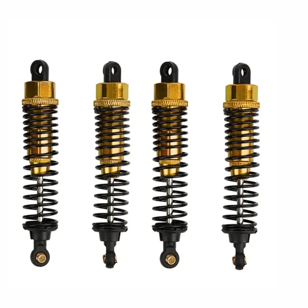 In Stock 4pcs/lot New 98mm Aluminum Shock Absorbers Oil Damper for HSP 106004 1/10 1:10 Scale RC Car Off-road car DIY Parts