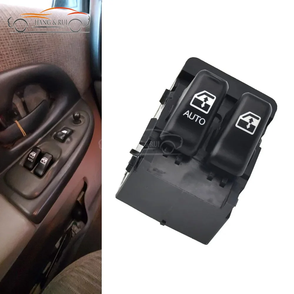 Interruptor de control del elevalunas eléctrico delantero izquierdo para Chevrolet Venture Oldsmobile 10387305