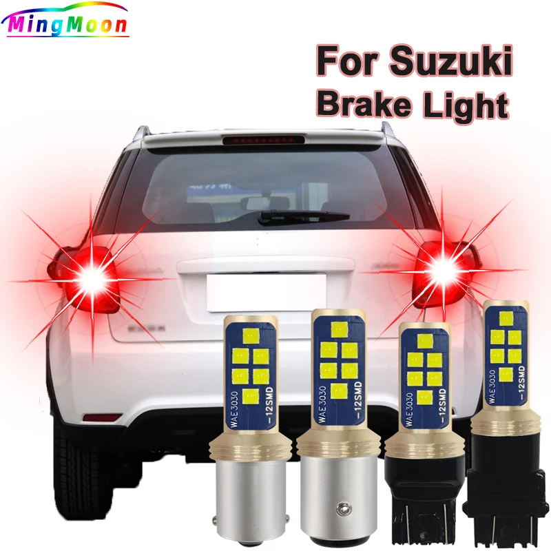 2x LED Brake lights backup light Blub Reverse Lamp W21W 7440 T20 Canbus No Error For Suzuki Jimny 1998-2017 SX4 2006-2010 Vitara