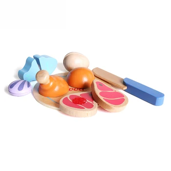 Iwood 나무 놀이 집 장난감, 고기, 야채, 과일 및 디저트 테마, 자르기 및 자르기 재미 Best5 Iwood 나무 놀이 집 장난감, 고기, 야채, 과일 및 디저트 테마, 자르기 및 자르기 재미 Best5