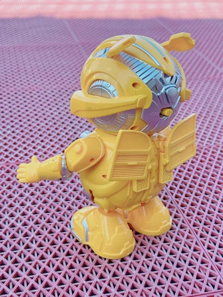 Robot Transformers de juguete Bumblebee con Control remoto, máquina de programación de Educación Temprana, figura de acción de baile inteligente, regalo de juguete