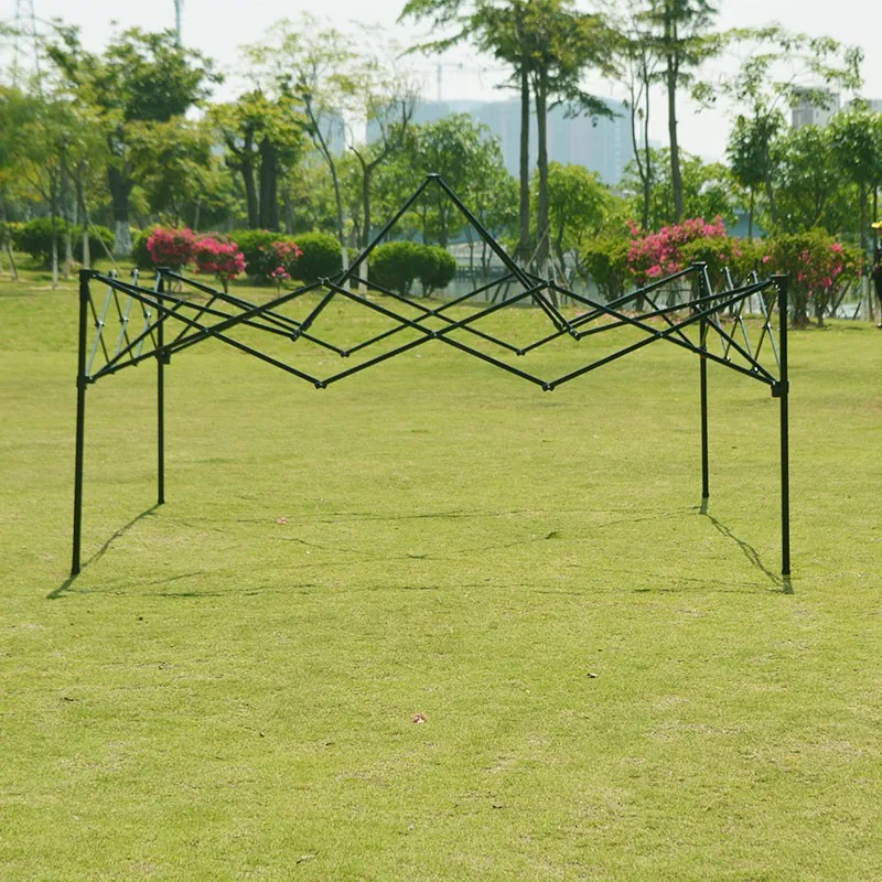 10x10 feet (khaki color) Convenient to carry Outdoor pop-up canopy Gazebo Tent beach camping instant canopy