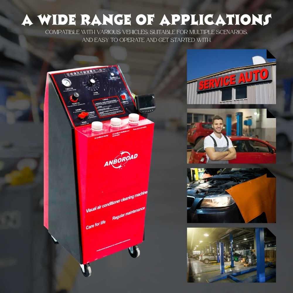 Vehicle AC System Cleaner BZDO-A4-06 Visual Inspection, Anti-Bacterial Spray, Universal Fit, High Efficiency