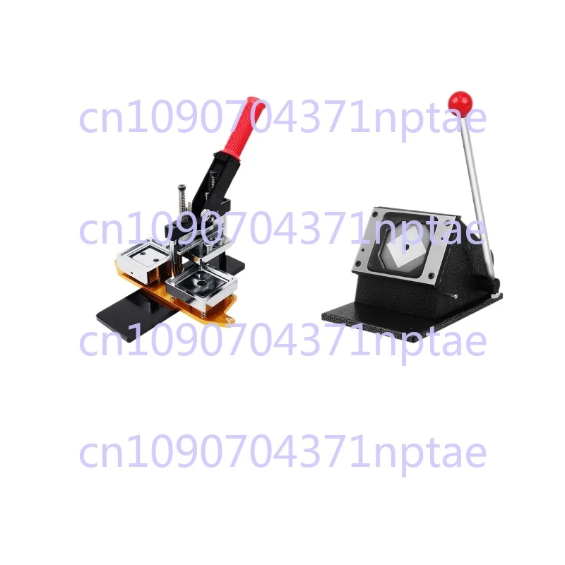 

63.5 * 63.5MM card press machine to make magnetic refrigerator sticker machine tinplate refrigerator sticker machine