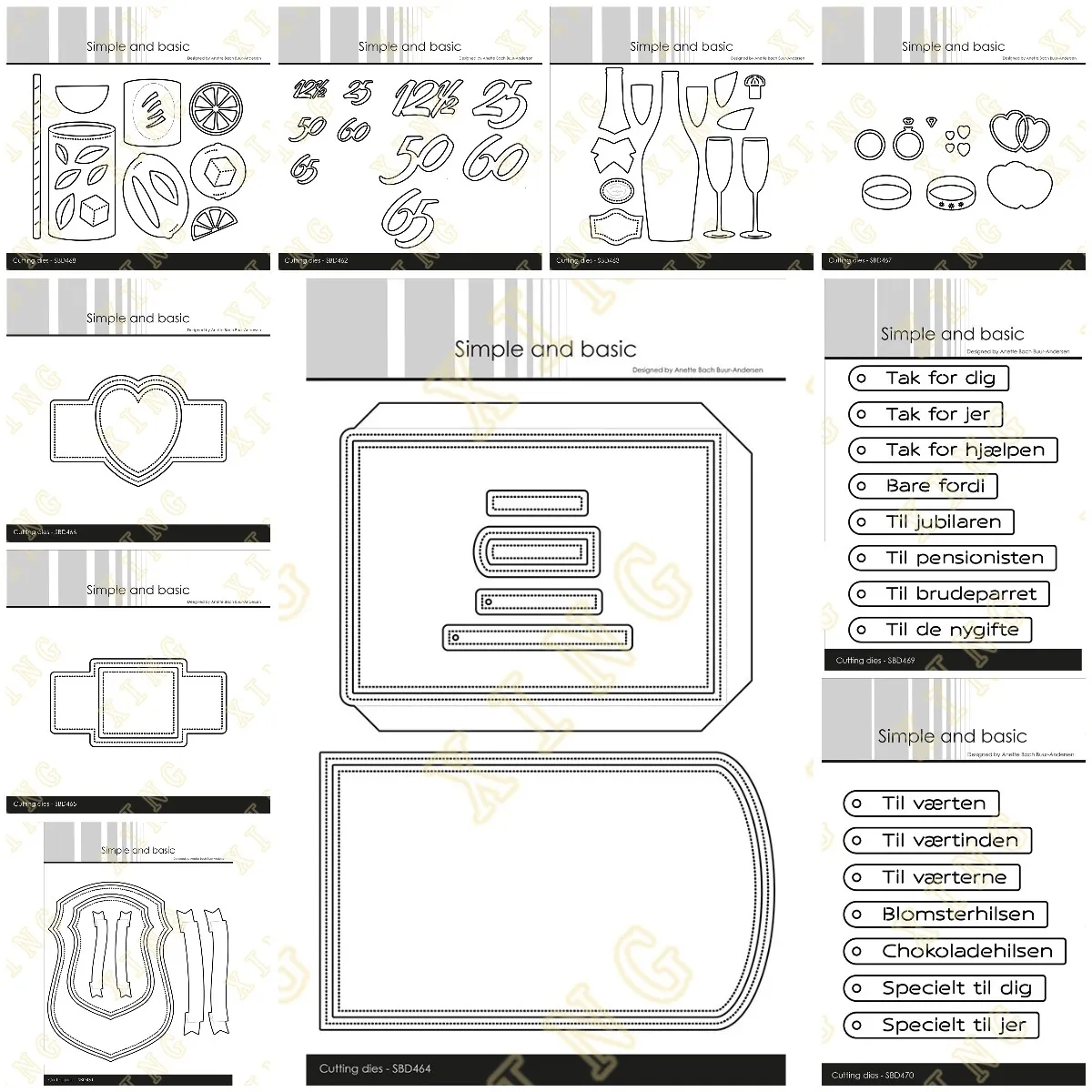 

Envelope Anniversary Years Metal Cutting Dies Stencils For DIY Scrapbooking Decorative Embossing Paper Cards Template Decorative