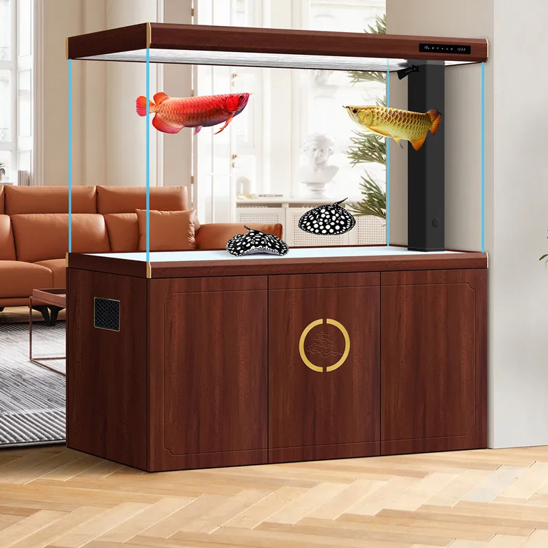 Exquisite Traditional Aquariu Energy-efficient Crystal Reception Desk Smart Integrated Cylinder Ffice Furniture Военное ДелоLJ40