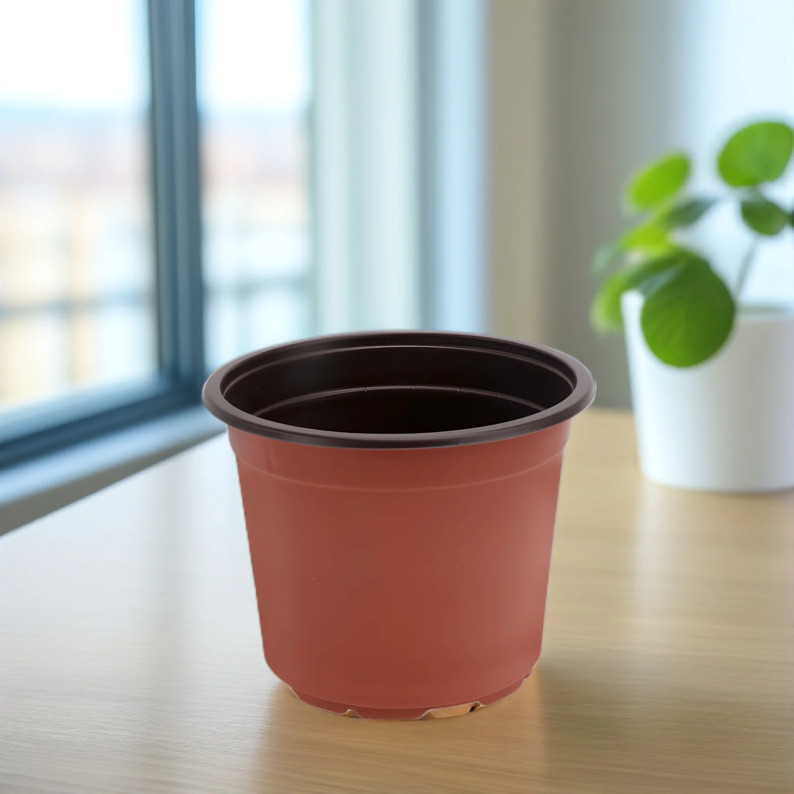 

50pcs Plastic Flower Pot Colorful Indoor Plant Pots with Drainage Holes for Desk Bookshelf Gardening Succulents Storage