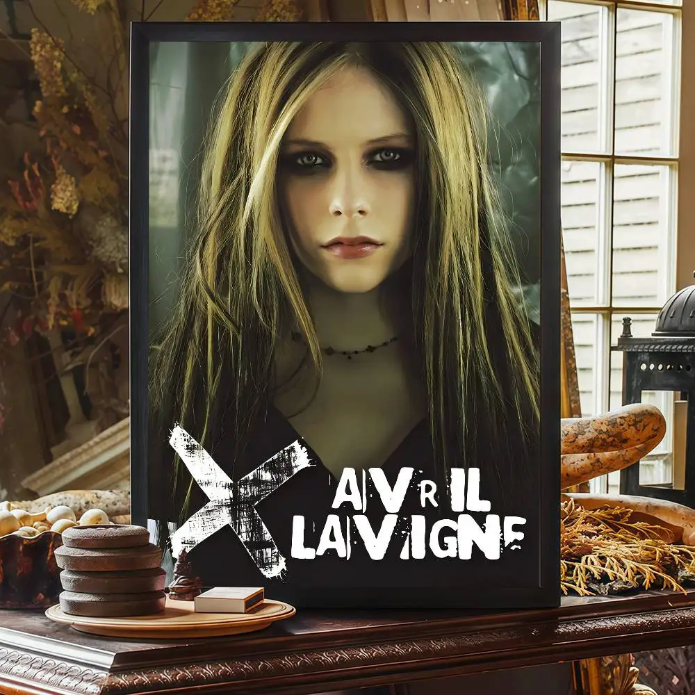 المغني أفريل لافين الفيلم لزجة الملصقات خمر غرفة بار مقهى ديكور الشمال ديكور المنزل