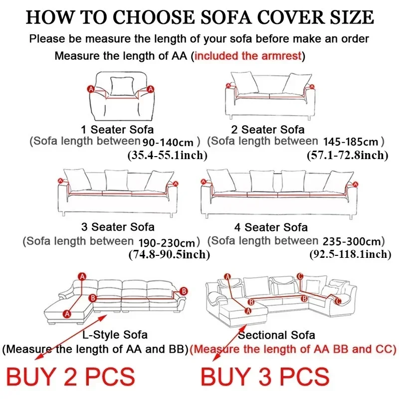 Jacquard Alkalmazkodó m Háromüléses kanapé fedezze Vízhatlan esőköpény  számára Eleven szoba 1/2/3/4 seater Tömített  l-shaped Utcasarok Háromüléses kanapé fedezze Zsölly Hátvéd